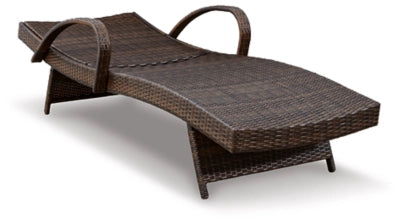 2 Piece Patio Lounger Set