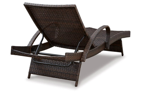 2 Piece Patio Lounger Set