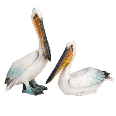 Assorted White Pelican Figurine